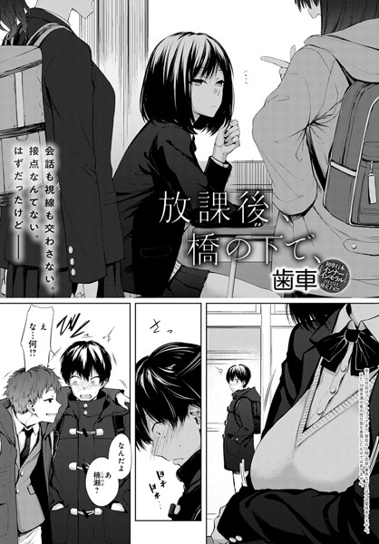【歯車】放課後、橋の下で、（単話）｜単話